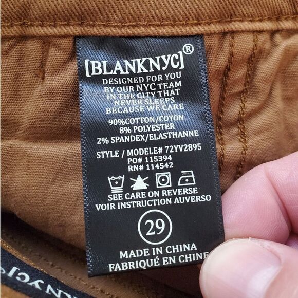 Blank NYC The Delancey Wide Leg Pants sz 29 - Picture 12 of 13